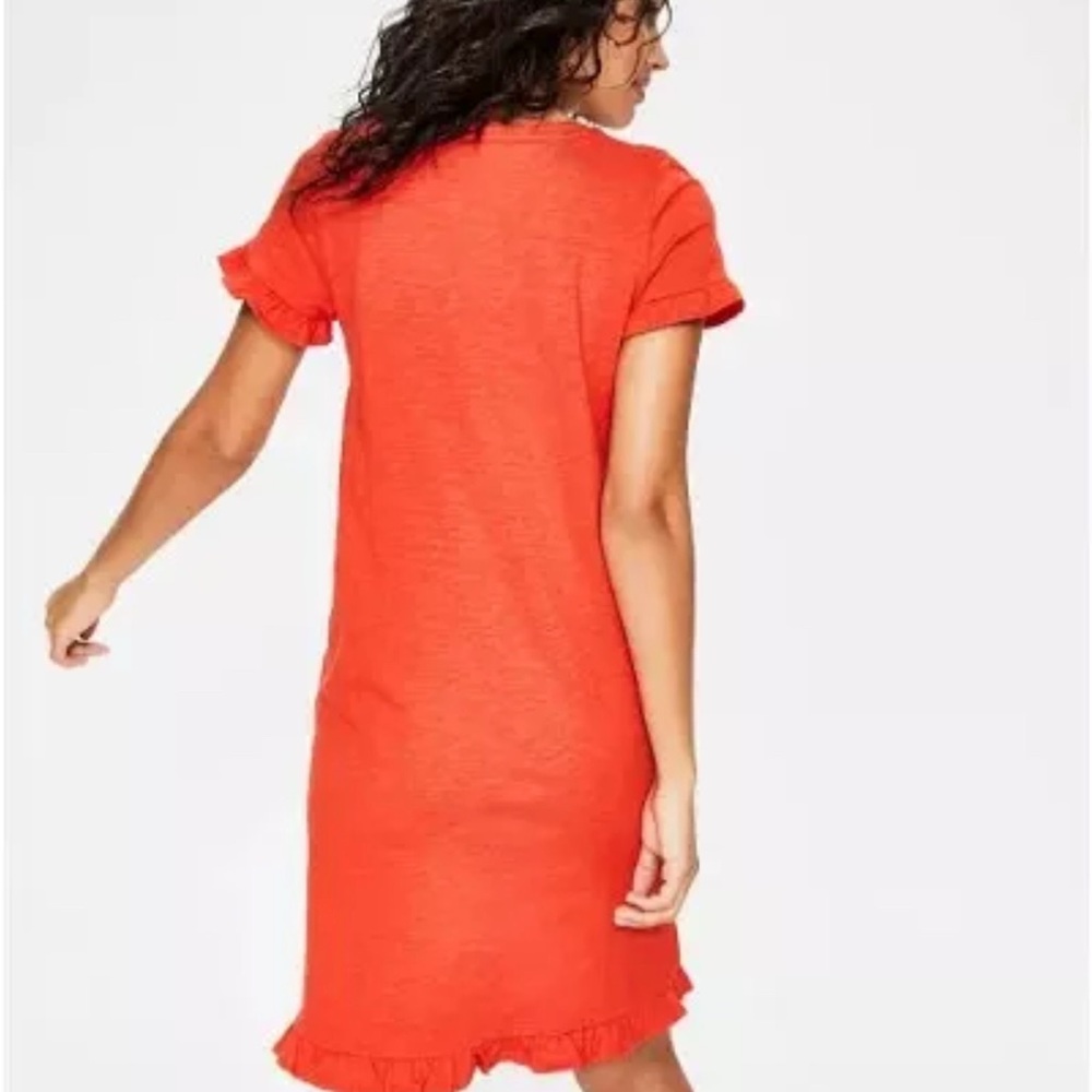 Boden Red Mini Dress - Picture 3 of 10